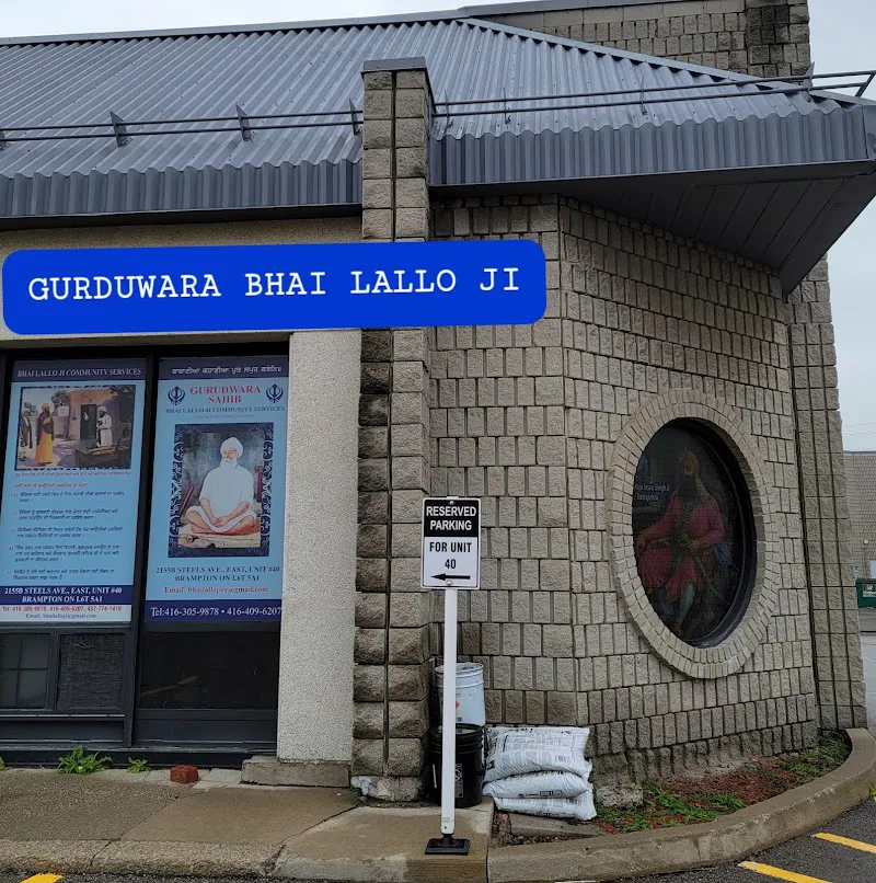 BHAI LALLO JI COMMUNTY SERVICE - Gurdwara in Brampton, Ontario